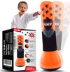 Ninja Inflatable Punching Bag<br>for kids ages 3-7 years | with free air pu﻿mp(Orange)