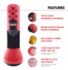 Ninja Inflatable Punching Bag<br>for kids ages 3-7 years | with free air pu﻿mp