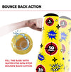 Target Inflatable Punching Bag<br>for kids ages 3-7 years | with free air pu﻿mp(Yellow)
